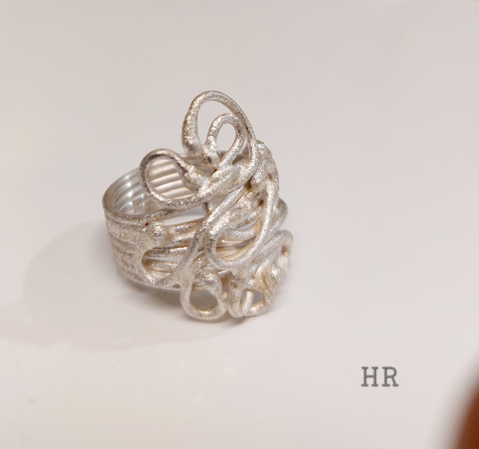 Bague Médusa en argent